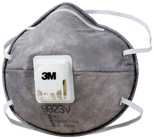 Picture of 3M™ Particulate Respirator P2 with Nuisance Level Organic Vapour Relief Valved > WX700901902