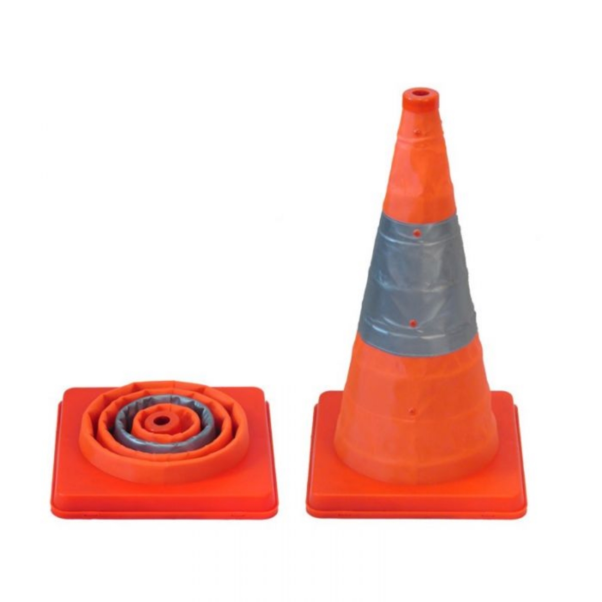 Picture of BRADY Collapsible Safety Cones With LED Light 450mm plastic base