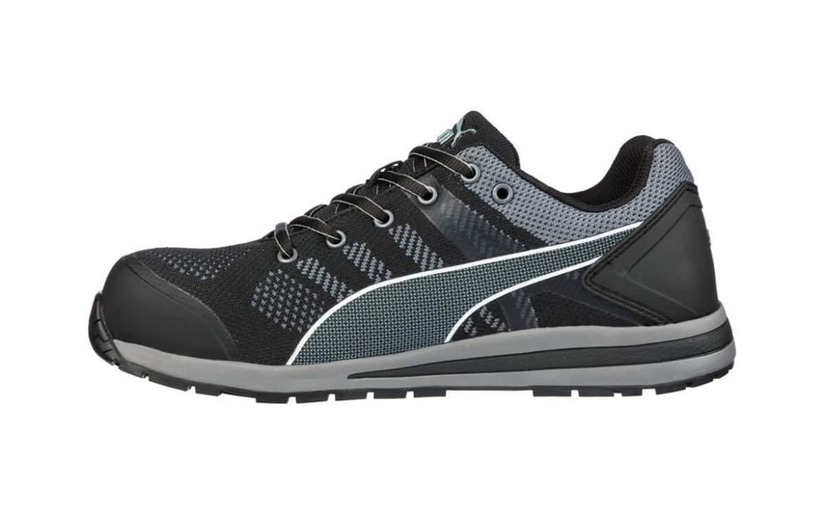 Picture of PUMA Elevate Knit Jogger Black/Silver with Composite Toe Cap