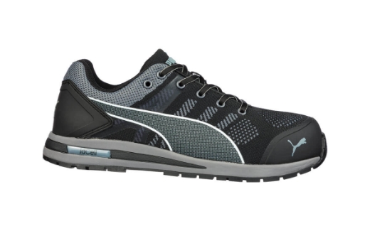 Picture of PUMA Elevate Knit Jogger Black/Silver with Composite Toe Cap