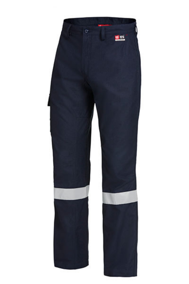 Picture of HARD YAKKA Shieldtec FR HRC2 Navy Taped Cargo Pant 235gsm