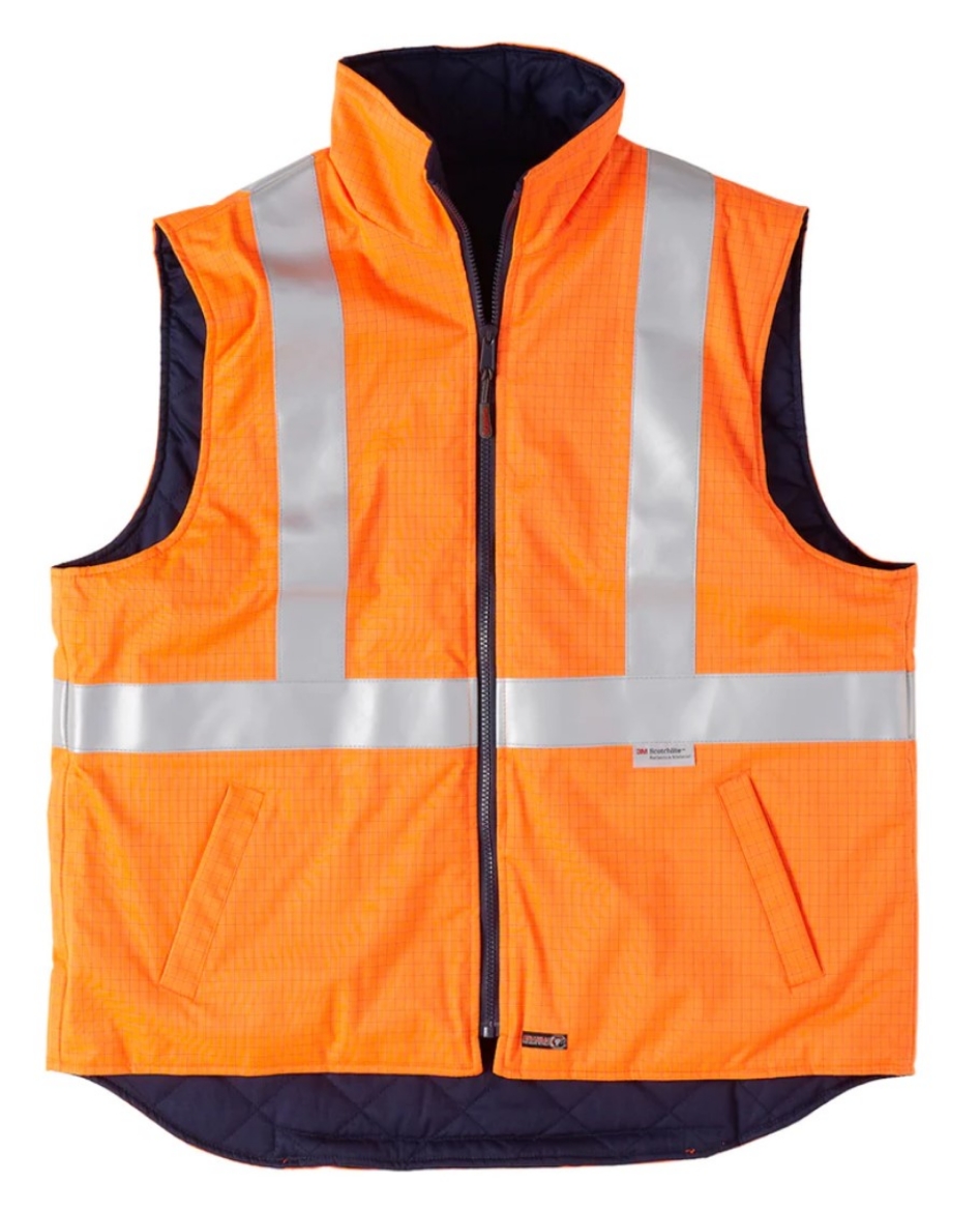 Picture of BRAHMA Platinum Hi Vis Vest Flame Retardant & Anti Static
