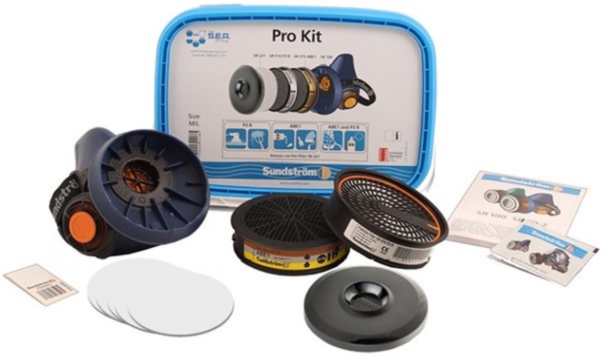 Picture of SUNDSTROM SR100 Pro Kit L/XL with ABE1 Filter