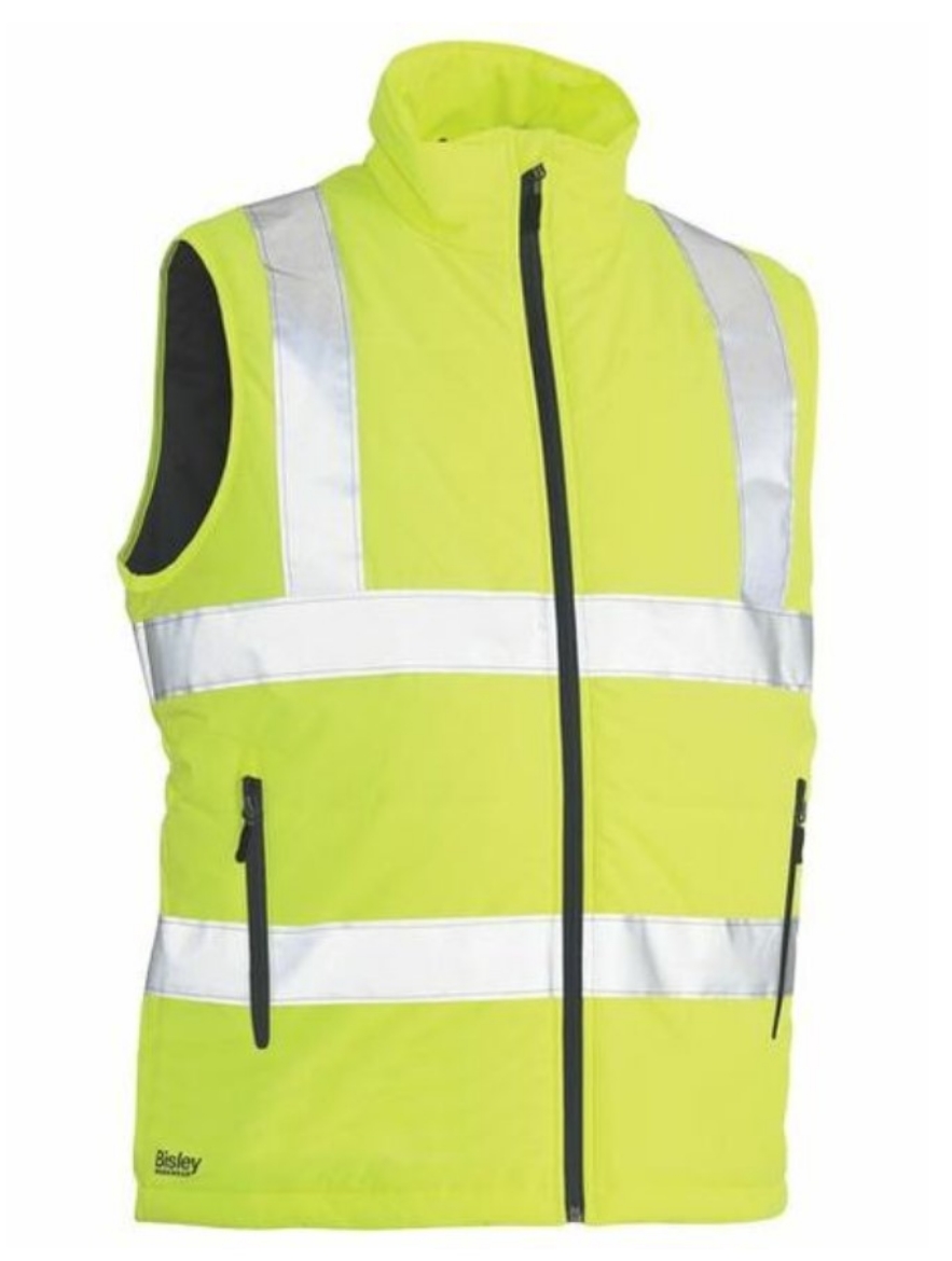 Picture of BISLEY Taped Hi Vis Puffer Vest