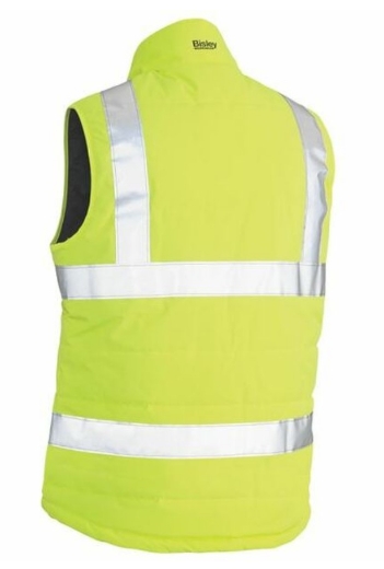 Picture of BISLEY Taped Hi Vis Puffer Vest