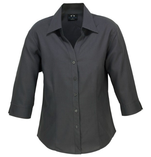 Picture of Biz Collection Ladies Oasis Plain ¾ Sleeve Shirt  BIZ COMFORTCOOL™