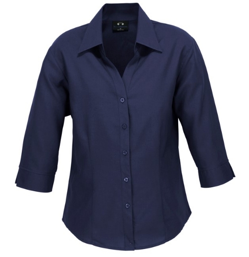 Picture of Biz Collection Ladies Oasis Plain ¾ Sleeve Shirt  BIZ COMFORTCOOL™