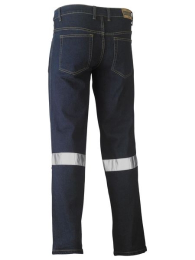 Picture of BISLEY 3M Taped Rough Rider Denim Stretch Jeans 390gsm