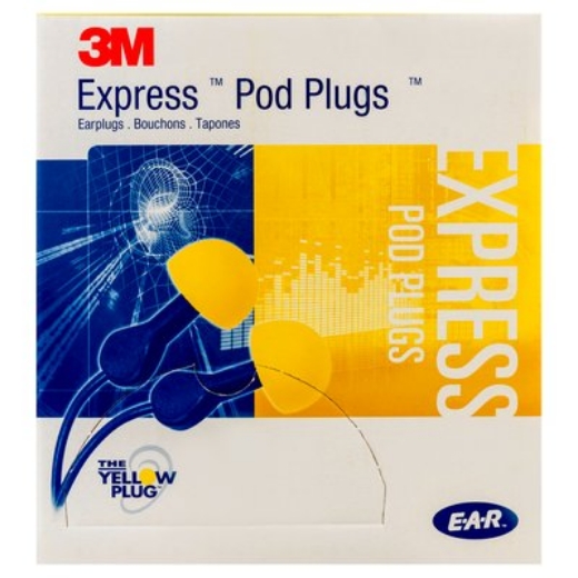 Picture of 3M™ E-A-R™ Express Assorted Uncorded Earplugs Pillow Pack Class 3 19dB > 70071516010