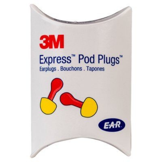Picture of 3M™ E-A-R™ Express Assorted Uncorded Earplugs Pillow Pack Class 3 19dB > 70071516010