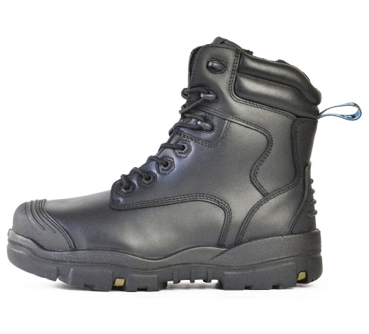 Picture of BATA Helix Longreach CT Black Zip / Lace Up Safety (Composite Toe / Midsole) ***DISCONTINUED***