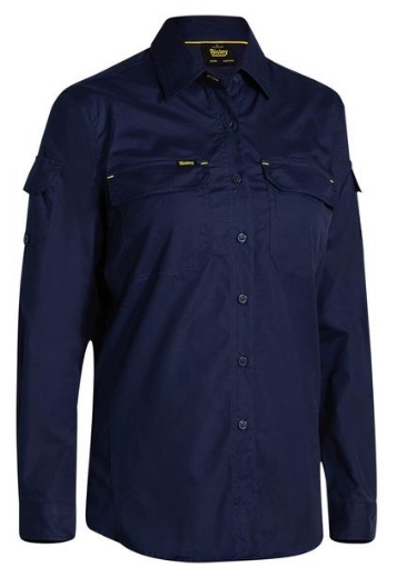 Picture of BISLEY Womens X Airflow™ Ripstop Work Shirt 100% Cotton Ripstop 150gsm L/S