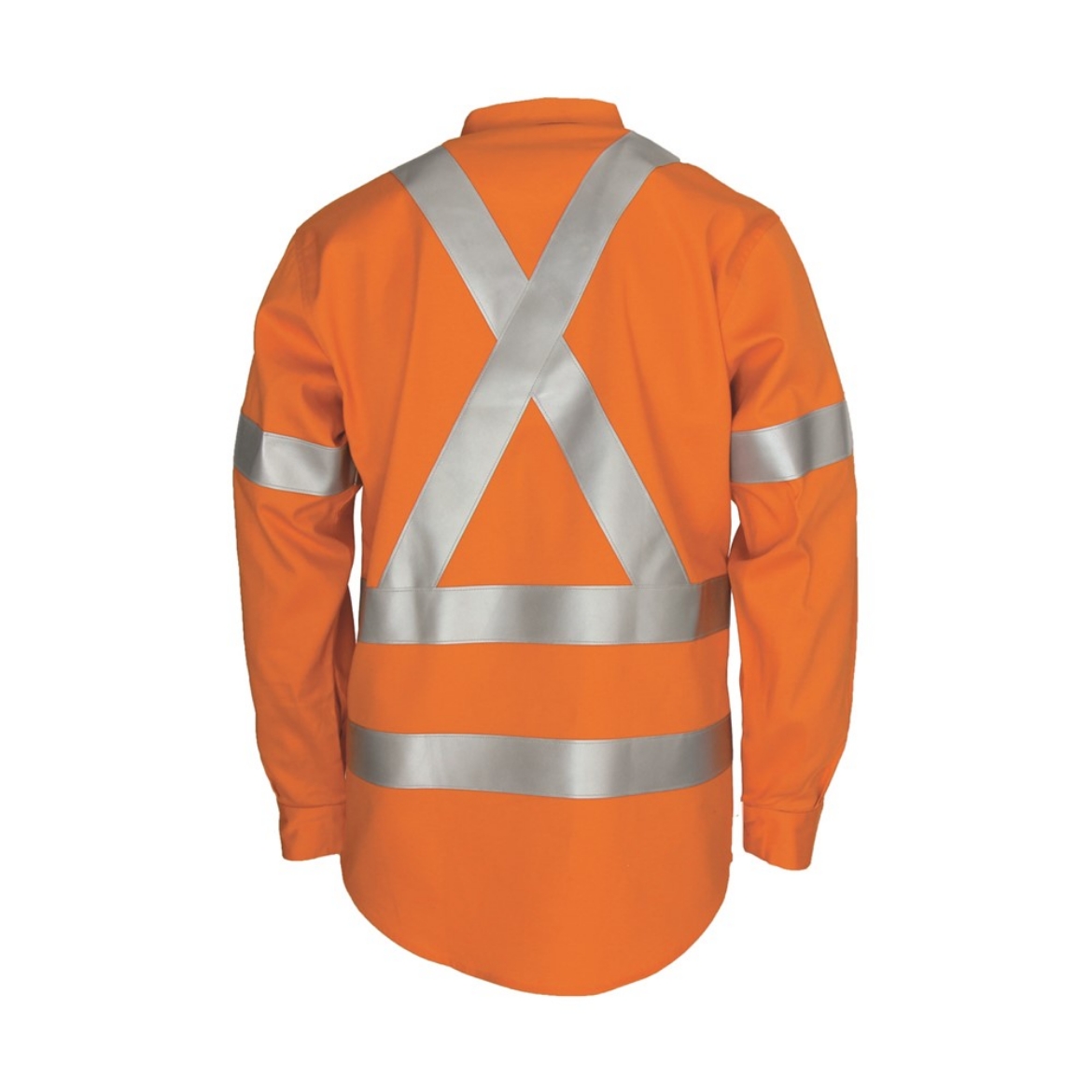 Picture of DNC Patron Saint Flame Retardant ARC Rated Closed Front Shirt with "X" Back 3M F/R R/Tape 190gsm L/S