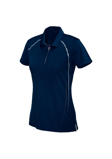 Picture of Biz Collection Ladies Cyber Polo 100% BIZ COOL™ Polyester Sports Interlock 155gsm S/S