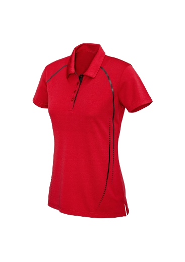 Picture of Biz Collection Ladies Cyber Polo 100% BIZ COOL™ Polyester Sports Interlock 155gsm S/S