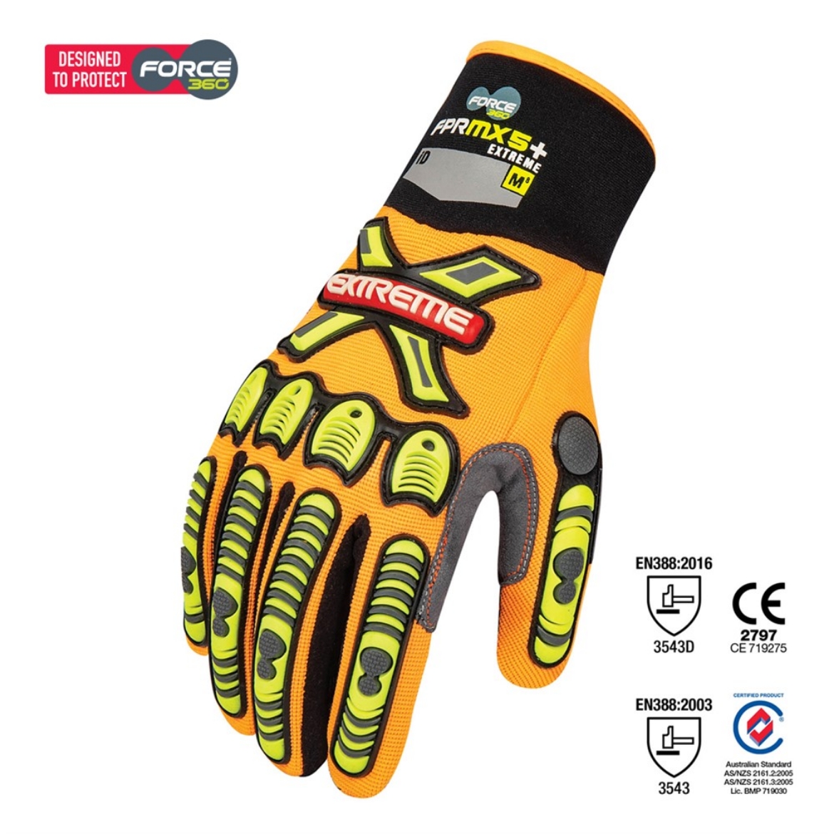 Picture of Force360 Extreme 360¼ Blade 5 Mechanics Glove