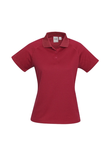 Picture of Biz Collection Ladies Sprint Polo BIZ COOL™ 100% Breathable Polyester S/S 145GSM