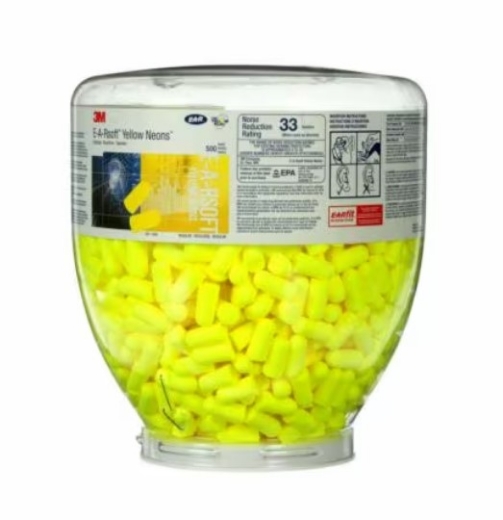 Picture of 3M™ E-A-R Soft™ Yellow Neons™ One Touch™ Refill Uncorded Earplugs SLC80 23dB Class 4 > 70071515087