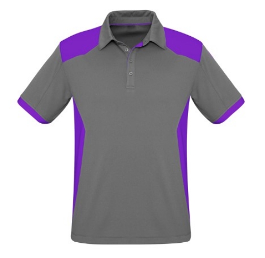 Picture of Biz Collection Mens Rival Polo Shirt 145gsm S/S
