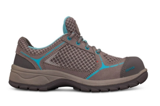 Picture of OLIVER PB 49 Series Women's Grey/Blue Lace up Sports Shoe