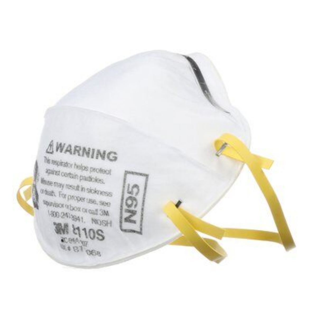 Picture of 3M™ P2 Cupped Particulate Respirator - Small / 8110S > WX700900573