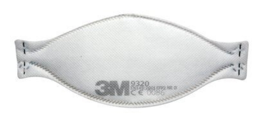 Picture of 3M™ P2 Aura™ Flat Fold Particulate Respirator 9320A+ > XA010017847