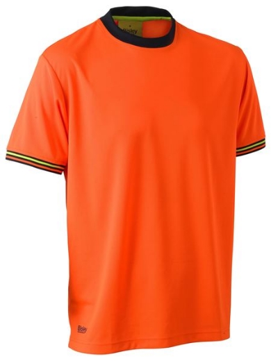 Picture of BISLEY Hi Vis Polyester Mesh T-Shirt 140gsm S/S