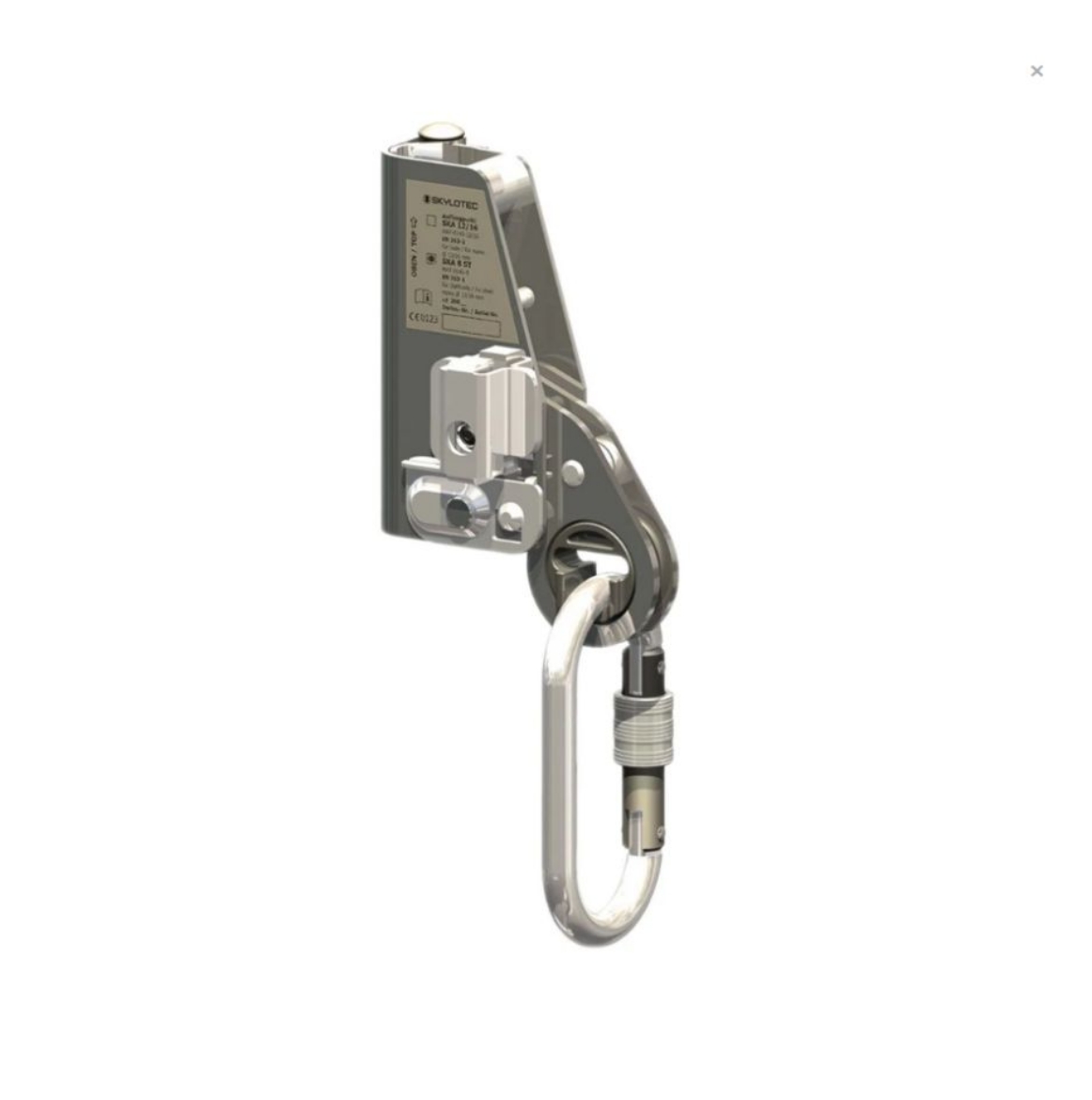 Picture of SKYLOTEC SKA 8 ST Steel Cable Runner with Carabiner OVALSTEEL S 22 kN 8mm
