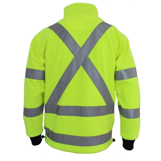 Picture of DNC HiVis Rail X Back & Biomotion Taped Polar Fleece 300gsm