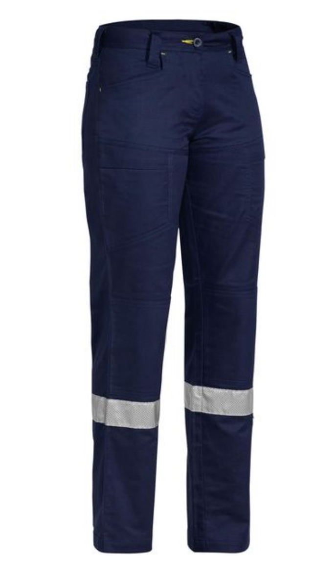 Picture of BISLEY Womens 3M Taped X Airflow™ 100% Cotton Ripstop Vented Work Pant 234gsm