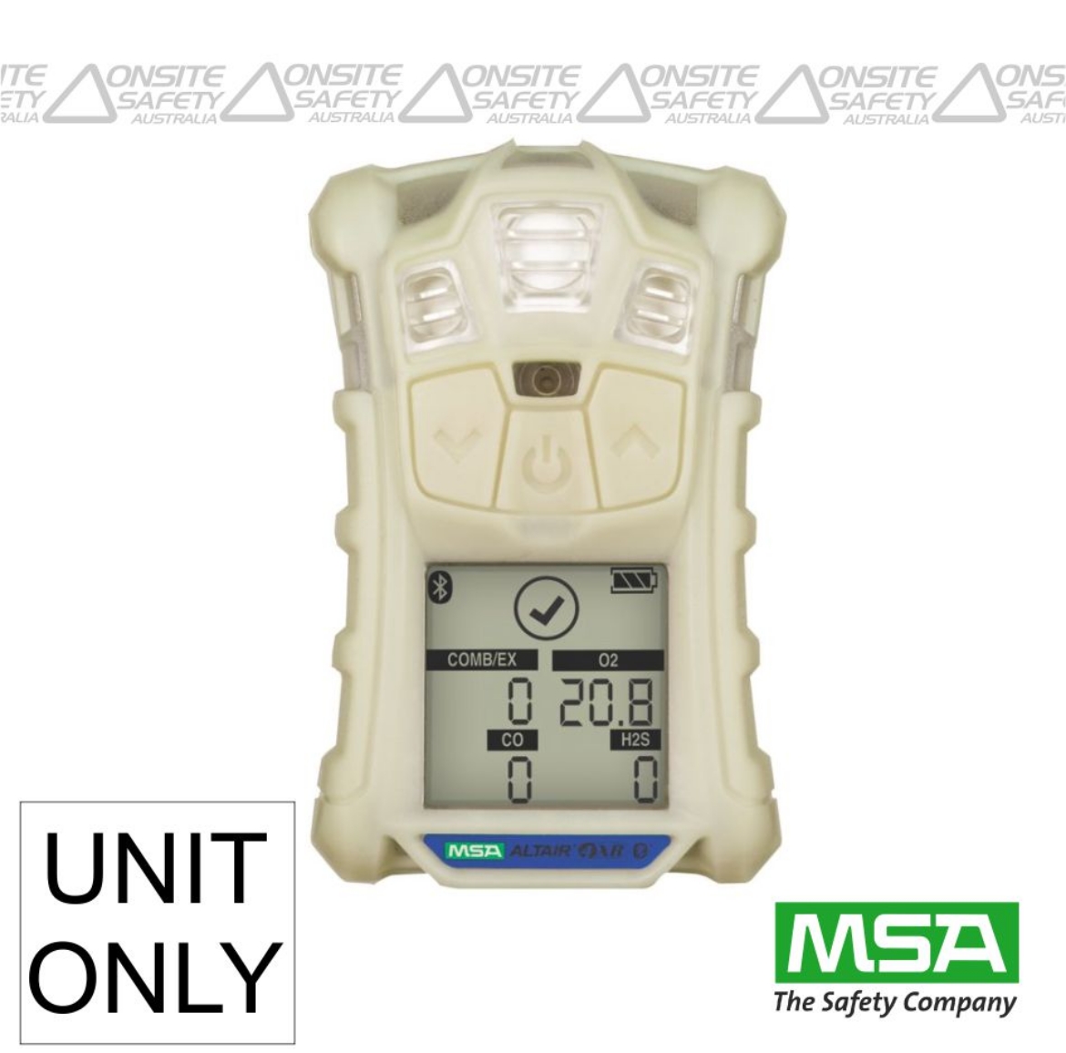 Picture of MSA Altair 4XR Extreme Glow LEL O2 CO H2S LI-POLYMER 4YR Warranty