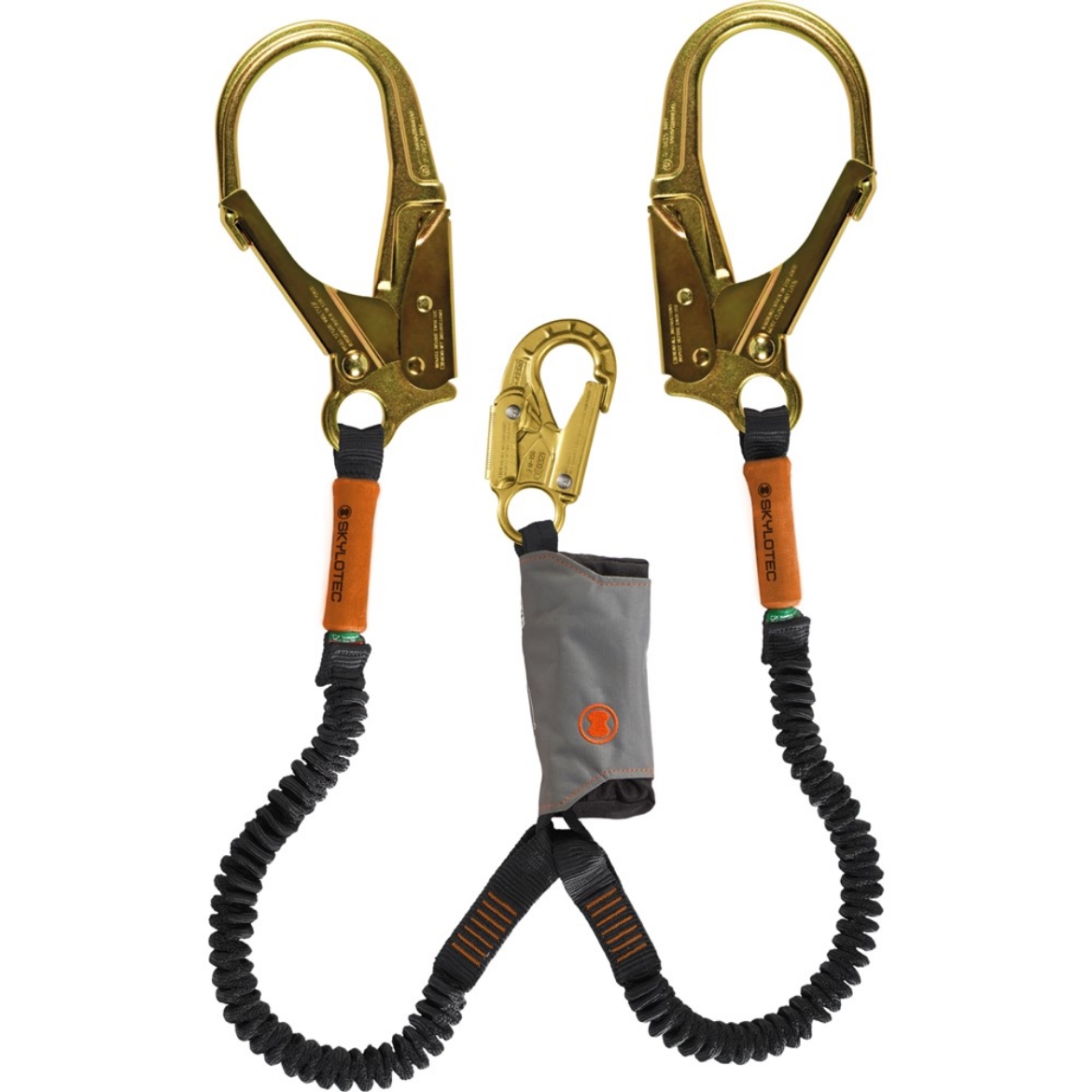 Picture of SKYLOTEC SKYSAFE PRO 23mm Gate Steel D/Action Snap Hook & 60mm Gate Steel Scaffold Hook 1.8mtr