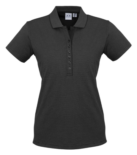 Picture of Biz Collection Ladies Shadow Polo Shirt 175gsm S/S