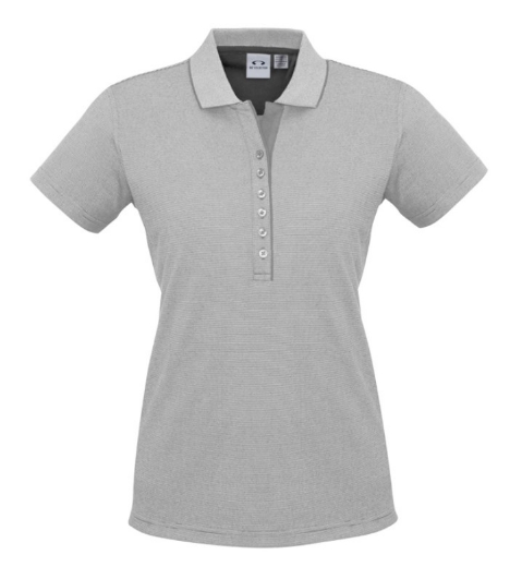 Picture of Biz Collection Ladies Shadow Polo Shirt 175gsm S/S