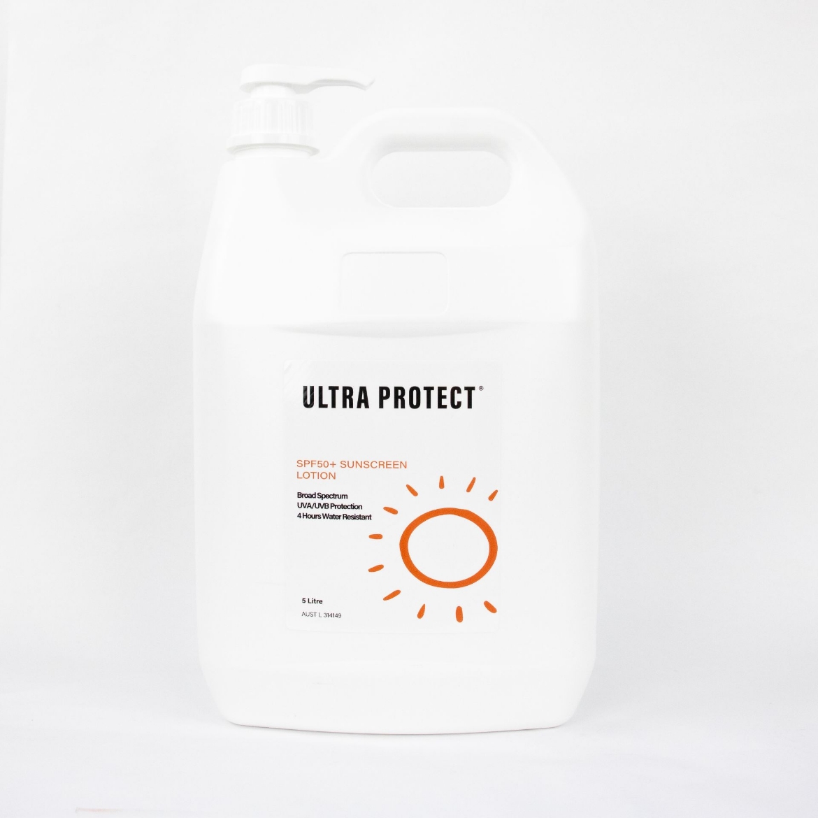 Picture of Ultra Protect® SPF50+ Sunscreen 5 Litre Pump (4 Hour Water Resistant)