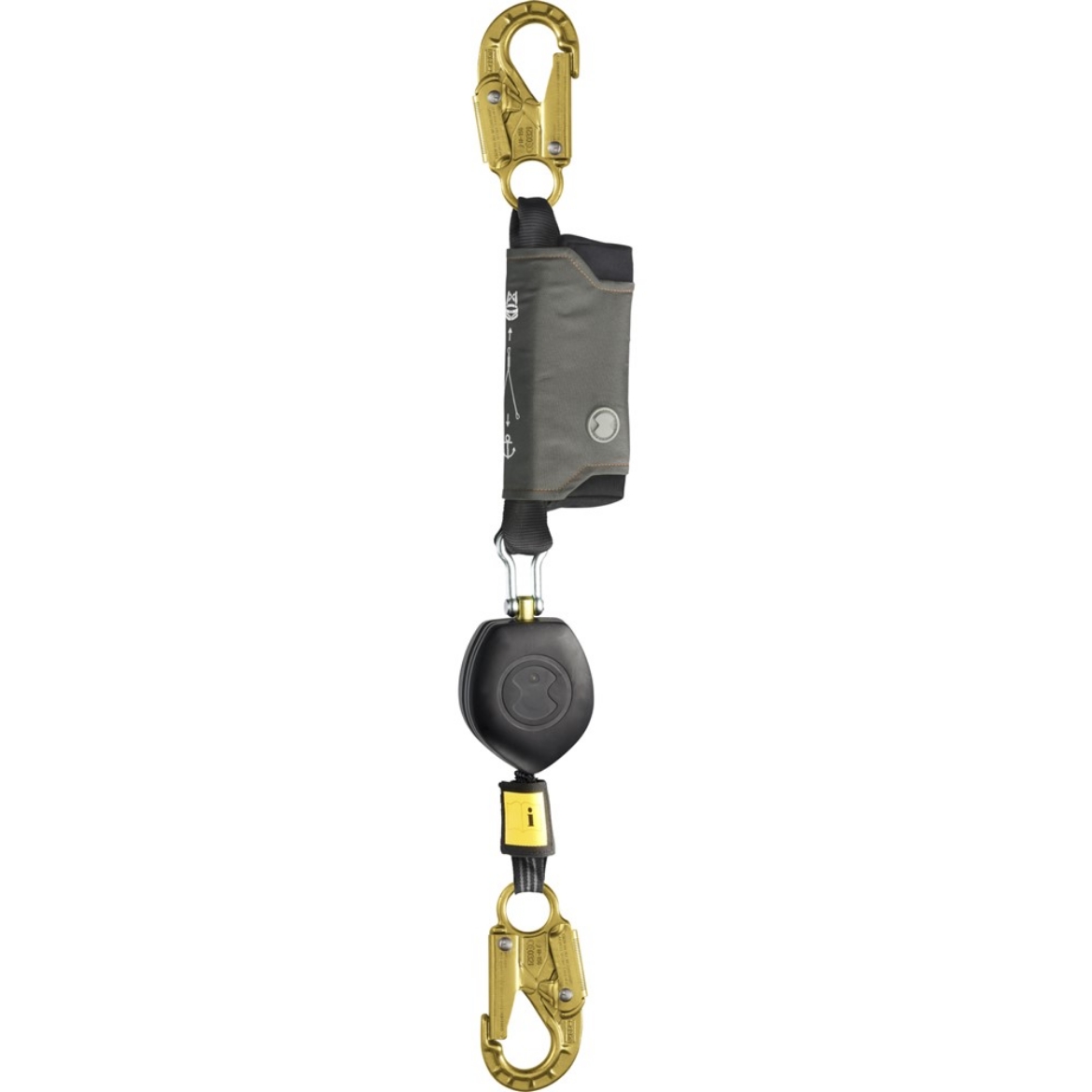 Picture of SKYLOTEC PEANUT Double Action Single Leg 2.5mt 16kN Gate Rated) Steel Snap Hook At Each End