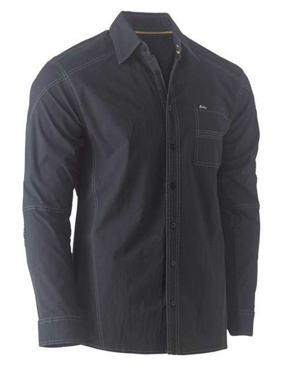 Picture of BISLEY Flex & Move™ Work Shirt 98% Cotton 2% Spandex 145gsm L/**DISCONTINUED**