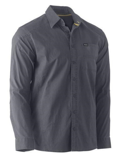 Picture of BISLEY Flex & Move™ Work Shirt 98% Cotton 2% Spandex 145gsm L/**DISCONTINUED**