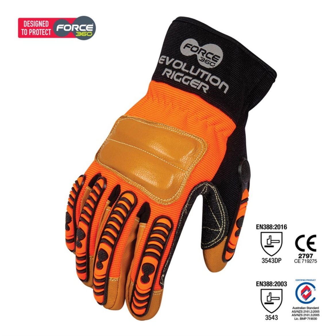 Picture of Force360 MX30 Evolution Rigger Cut 5 Glove