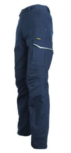 Picture of DNC RipStop Tradies Navy Cargo Pants 240gsm