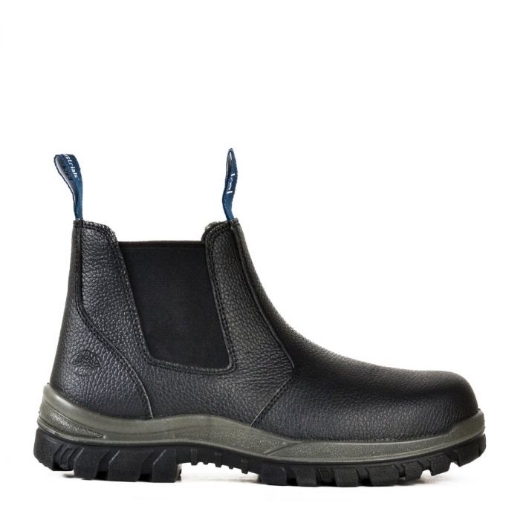 Picture of BATA Naturals Hercules Black Rambler Slip On Safety Boot