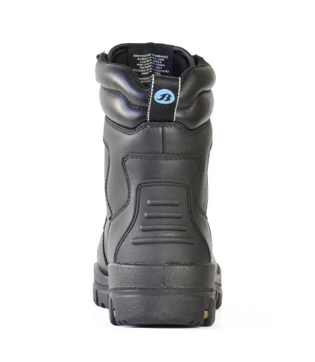 Picture of BATA Helix Longreach SC Black Leather 6” Lace Up Safety Boot (Scuff Cap)