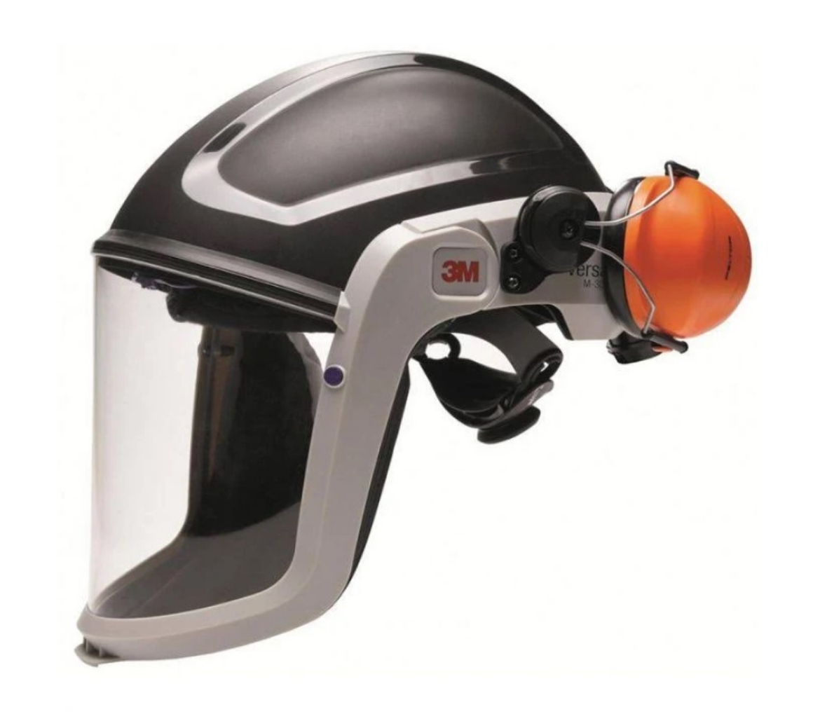 Picture of 3M™ PELTOR™ Hi-Viz Cap-Mount Earmuffs Hearing Conservation Class 4 SCL80 25dB > AT010592841