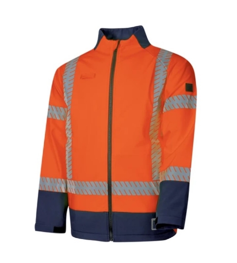 Picture of BOOL Parvotex® Jacket Flame Retardant & Anti-Static Softshell FR Reflective Tape HRC2 8.6 cal/cm2 360gsm