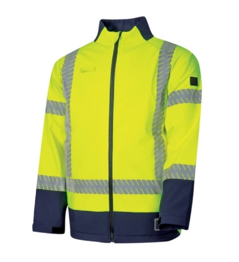 Picture of BOOL Parvotex® Jacket Flame Retardant & Anti-Static Softshell FR Reflective Tape HRC2 8.6 cal/cm2 360gsm
