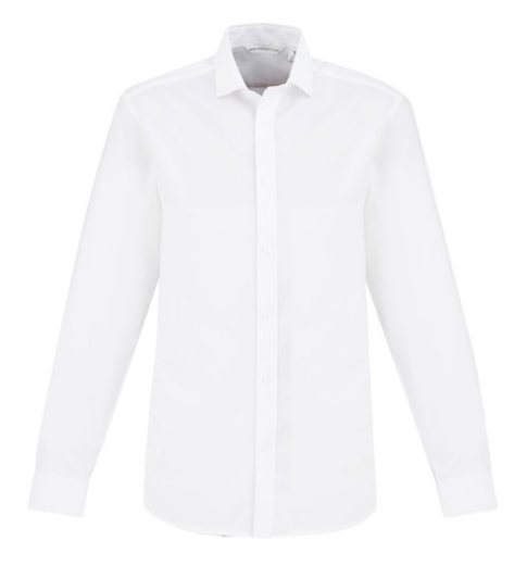 Picture of Biz Collection Mens Regent L/S Shirt Wrinkle Resistant 100% Premium Cotton