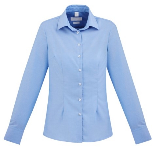 Picture of Biz Collection Womens Regent L/S Shirt Wrinkle Resistant 100% Premium Cotton