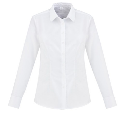 Picture of Biz Collection Womens Regent L/S Shirt Wrinkle Resistant 100% Premium Cotton