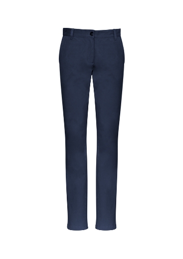 Picture of Biz Collection Ladies Lawson Chino Pant 98% Cotton 2% Elastane Stretch Fabric 250gsm