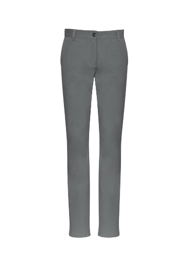 Picture of Biz Collection Ladies Lawson Chino Pant 98% Cotton 2% Elastane Stretch Fabric 250gsm